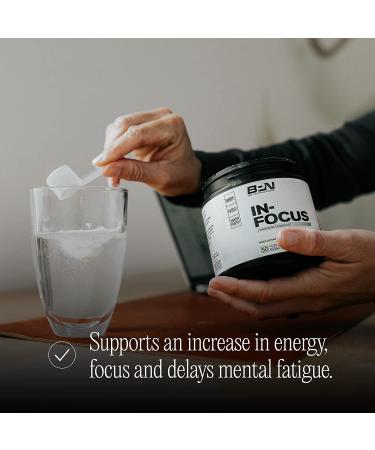 Bare Performance Nutrition In-Focus Cognitive Enhancer Thermogenic Nootropic Energy - 50 Servings Strawberry Kiwi - Buy Online on GoSupps.com