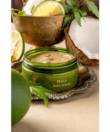 SPA CEYLON Peace Body Scrub - Exfoliating & Nourishing Natural Scrub for Glowing Skin | International Shipping Available - Buy Online on GoSupps.com