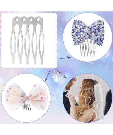 ANCIRS 50 Pack Metal Hair Side Combs for Women - Bridal Wedding Hair Accessories - White - Buy Online on GoSupps.com