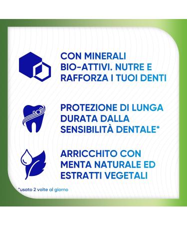 Sensodyne Nourish Whitening Toothpaste for Sensitive Teeth - 4 x 75 ml | Active Nutrition & Daily Dental Hygiene | International Shipping Available - Buy Online on GoSupps.com