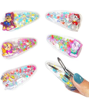 Luv Her Toys For Girls 6pc Cute Hair Clips For Girls with favorite character charms Toys Magical Confetti Hair Clips for Kids Toddler Hair Accessories for Girls Ages 3+ - Buy Online on GoSupps.com