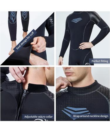 Rrtizan 3mm Men's Wetsuit - Full Body Diving Suit for Cold Water Activities - Buy Online on GoSupps.com
