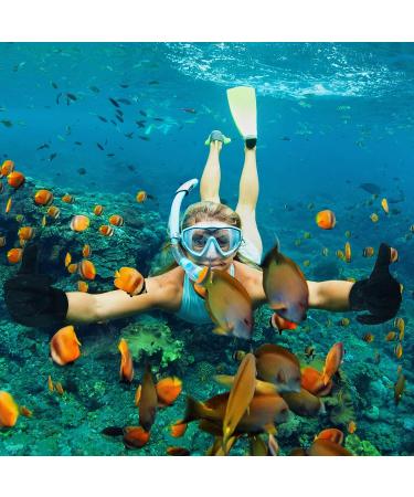 2 Pairs 3mm Neoprene Diving Wetsuit Gloves - Anti-Slip, Waterproof, Adjustable Strap - for Men and Women - Ideal for Diving, Snorkeling, Surfing - Buy Online on GoSupps.com