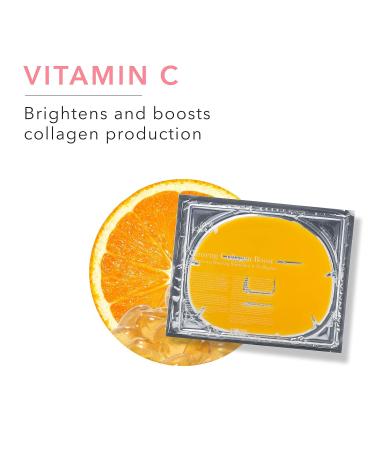 100% Pure Ginseng Collagen Boost Face Mask - Anti-Aging Vitamin C & Hyaluronic Acid for Firm Smooth Skin - 1 PC - Buy Online on GoSupps.com