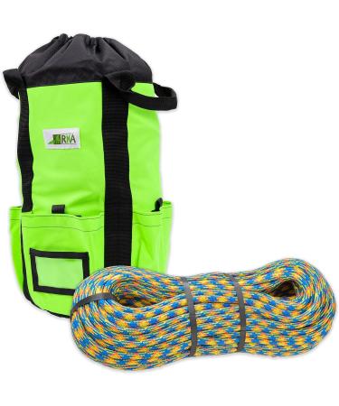 Rock-N-Rescue Arbor Rope Storage Bag - 200' Neon Green Bucket Style Backpack - Buy Online on GoSupps.com