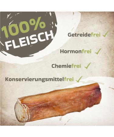Cattle Head Skin 1kg | Premium Dog Chews | Healthy Hundeleckerli | Chewing Bones for Dogs | Ochsenziemer Treats | International Shipping - Buy Online on GoSupps.com