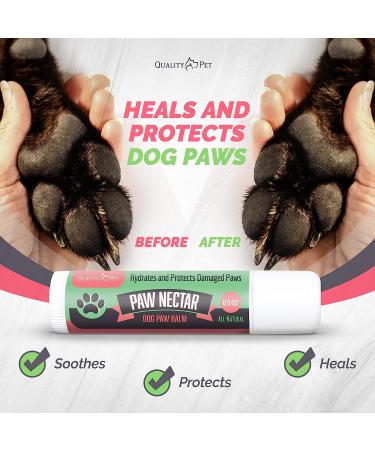 Hydrating Dog Paw Balm - 0.5oz, Protects Damaged Paws - Buy Online on GoSupps.com