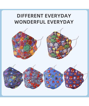 Kids Washable Face Mask | Adjustable Ear Loops | Cute Designer Patterned Mask - Buy Online on GoSupps.com