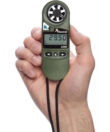 Kestrel 2500 Pocket Weather Meter - Olive Drab | Accurate Weather Measurement for Outdoor Adventures - Shop Now - Buy Online on GoSupps.com