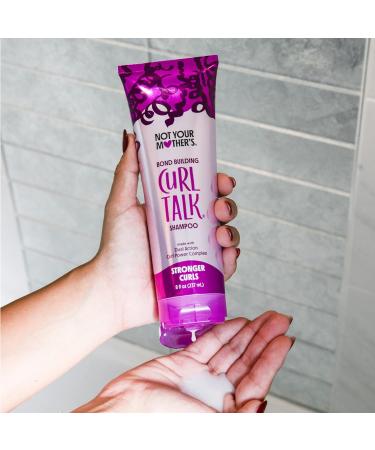Not Your Mother's Curl Talk Bond Building Shampoo and Conditioner - 8 fl oz (2-Pack) | Strengthening Set for Curly Hair - Buy Online on GoSupps.com