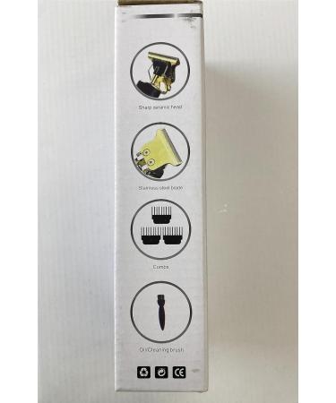 Professional Rechargeable Hair Clippers for Men - Beard Trimmer with 4 Limit Combs - USB Type-C Charging - Ideal Beard Grooming Kit and Barber Haircut Set - Gold - Buy Online on GoSupps.com