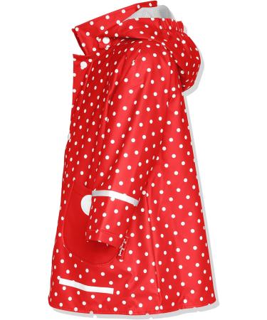 Playshoes Unisex Kid's Regenjacke 104 Red Dots Raincoat | Waterproof Rainwear - Buy Online on GoSupps.com