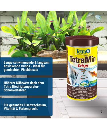 Tetramine Crisp Main Feed for Tropical Fish | High Nutritional Value | 500 ml | International Shipping - Buy Online on GoSupps.com