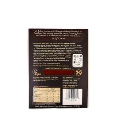 Mae Jum Traditional Thai Red Curry Paste (6 x 70g) | Great Taste Award Winner 2020 - Buy Online on GoSupps.com