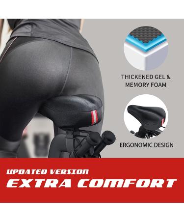 PeloFamily Bike Seat Cushion Compatible with Peloton Bike & Bike Plus  Gel Bike Seat Cover for Women & Men Comfort  Extra Soft Memory Foam Padded  11x7  Accessories for Most Narrow Bike Seat - Buy Online on GoSupps.com