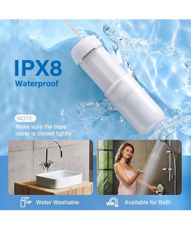 PONYFREE Mini Cordless Water Flosser | 9 Pressure Modes | Portable Oral Irrigator | Waterproof Teeth Cleaner for Home & Travel - Buy Online on GoSupps.com