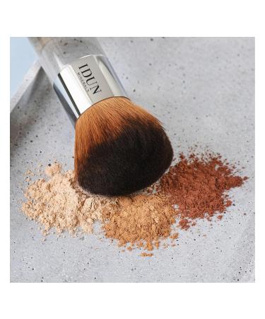 Buy Large Domed Powder Brush - Fluffy Brush with Elegant Wide Handle & Feather Soft Bristles | Perfect Finish | 1 Pc - International Shipping Available - Buy Online on GoSupps.com