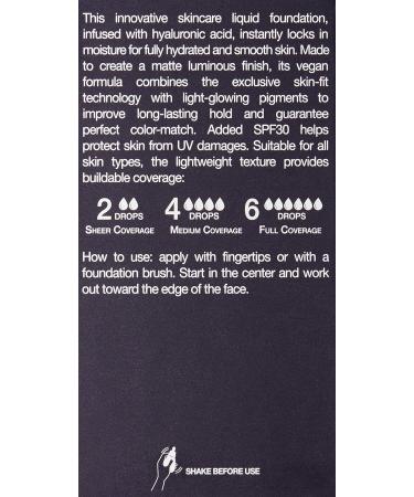 By Terry Hyaluronic Hydra-Foundation SPF 30 | Vegan Liquid Foundation Makeup | 30ml Medium Fair - Buy Online on GoSupps.com