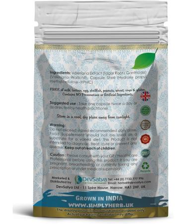 Valerian - Tagar Root Capsule (600 Capsules) 600 count (Pack of 1) - Buy Online on GoSupps.com