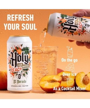 Northern Monk Brew Hop Infused Flavoured Sparkling Water Multipack - Holy Hop Water Trio Peach Mango & Sabro Mixed Pack - Lightly Carbonated No Caffeine Sugar Free Fizzy Drink (12 x 440ml Cans) - Buy Online on GoSupps.com