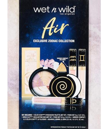 Wet n Wild Air Element Zodiac Collection - Color Icon Eyeshadow Highlighter & Sagittarius Mirror Lip Gloss Set - Shop Internationally! - Buy Online on GoSupps.com