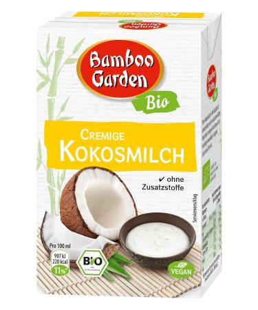 Bamboo Garden Organic Coconut Milk 250ml - Premium Quality Vegan-Friendly Versatile Cooking Ingredient (1 Pack) - Buy Online on GoSupps.com