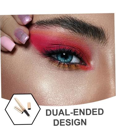 MUSISALY Double Ended Eye Shadow Pen Eyeshadow Stick Eye Makeup Brushes Concealer Brush Eyeshadow Pen Plastic - Buy Online on GoSupps.com