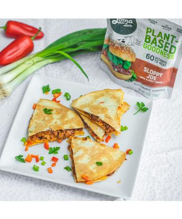 Loma Linda Vegan Sloppy Joe Plant Based Protein 10oz Microwavable Pouch - 1 Pack - Buy Online on GoSupps.com