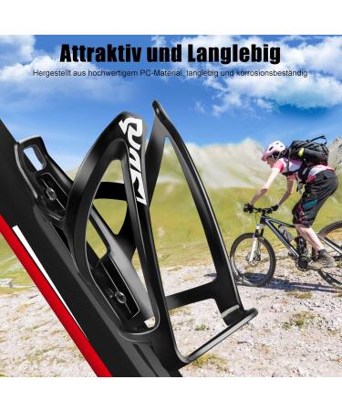 Teamkio Bike Bottle Holder - Lightweight Plastic Beverage Rack for MTB & Road Bikes - Ideal for Racing & Outdoor Adventures - Buy Online on GoSupps.com