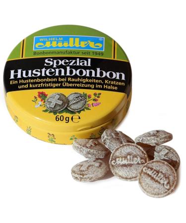 High-Quality Special Cough Drops for Sore Throats - 60g Can (1 Pack) | Fast International Shipping - Buy Online on GoSupps.com