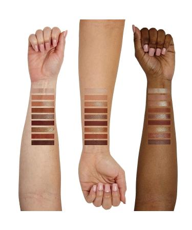 Sigma Beauty On-the-Go Eyeshadow Palette - Spicy - 9 Bold Shades in Matte, Shimmer, and Metallic Finishes | Highly Pigmented Vegan Eye Makeup Palette - Buy Online on GoSupps.com