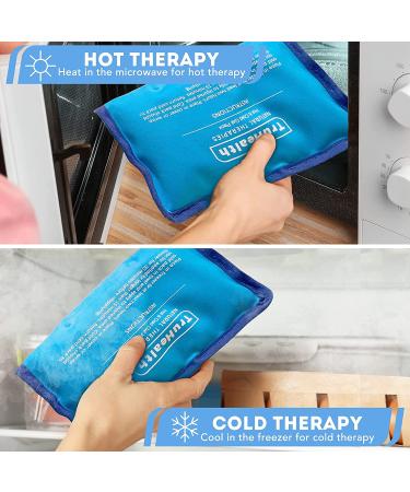 Truhealth Extra Large Hot & Cold Gel Ice Pack - Reusable Therapy Compress - Blue (1 Count) - Buy Online on GoSupps.com
