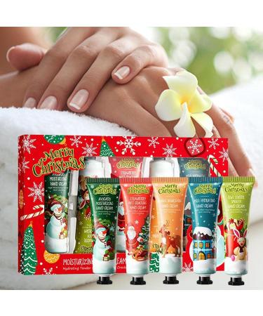 Set of 5 women's hand lotions - Moisturizing cream for chapped hands - Dry skin - Hand care - Anti-dryness moisturizing cream for hands and body - Buy Online on GoSupps.com