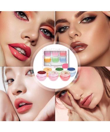Moisturizing Lip Balm Set Organic Lip Balm Night Lip Care 6 Pieces Natural Care Lip Balm Set Moisturizing Lips with Herbal Ingredients for Work - Buy Online on GoSupps.com