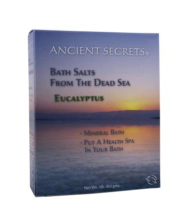 Ancient Secrets Bath Salts From The Dead Sea  Eucalyptus  16 Ounce