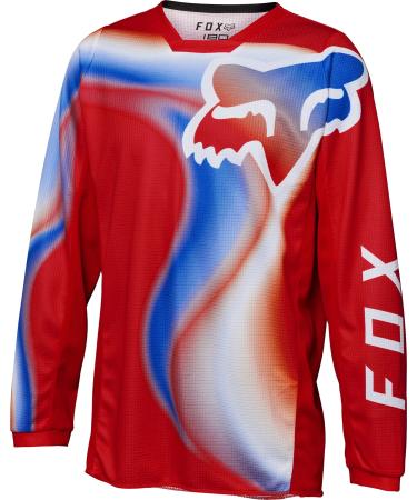 Fox Racing Unisex Kids 180 Toxsyk Jersey Shirt M Red