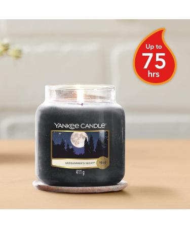 Yankee Candle Midsummers Night PC Gaming Headset Glass Medium Jar Candle - Buy Online on GoSupps.com