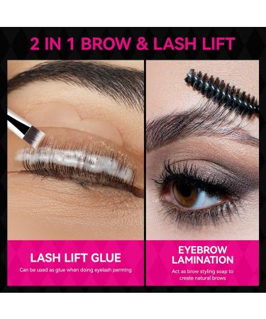 Premium Lash Lift Glue Balm Kit - Eyelash Lift Adhesive & Rods for Brow Lamination | Strong Viscosity & Water Soluble | 0.35Oz/10G Clear - Buy Online on GoSupps.com