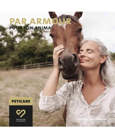 Peticare Cough Powder for Horses | Airways & Colds Support | Promotes Mucus Dissolution | Natural Herbal Powder Formula | No - Buy Online on GoSupps.com