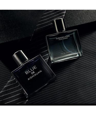 Men Perfume Natural Spray Masculine Scent Wonderful Fragrance Gift Parfum for Daily Use Long Term Light Perfume Blue 50ML One Size Blue - Buy Online on GoSupps.com