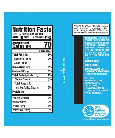 Premium Original Saltine Crackers - 16 oz | Top Quality Snack Option - Buy Online on GoSupps.com
