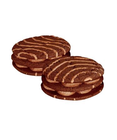 Little Debbie Double Decker Rounds - Fudge (Pack of 6) - Individually Wrapped - Buy Online on GoSupps.com
