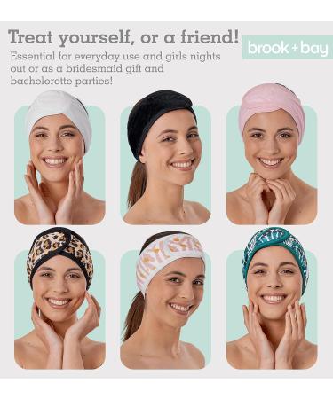 Spa Headband for Women - Tropical Safari Makeup & Skincare Face Wash Band - Buy Online on GoSupps.com