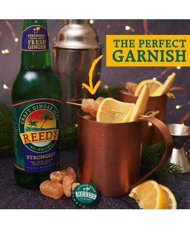 Reed's All Natural Crystallized Ginger 16 oz - Baby Ginger Root Sweetened with Raw Cane Sugar - Buy Online on GoSupps.com