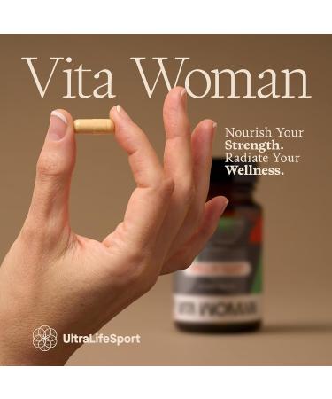 Ultra Life Sport Alpha Nootropic & VITA Woman Multivitamin Bundle Brain & Body Support Memory Focus Mushrooms B Vitamins D3 K2 Vegan Women s Daily Supplement (30 Capsules Each) - Buy Online on GoSupps.com