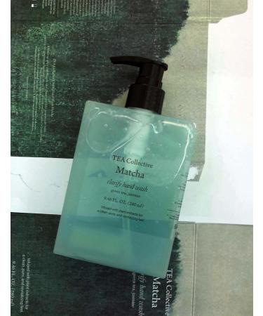 TEA Collective Clarify Hand Wash Matcha Scent | Vegan Plant-Derived Hand Soap with Dense Foam | Gentle Daily Cleanse 280ml / 9.46 Fl Oz | Product of Korea - Buy Online on GoSupps.com
