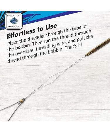Creative Angler Fly Tying Bobbin & Wire Threader Combo - Spool Holder Tool - Buy Online on GoSupps.com
