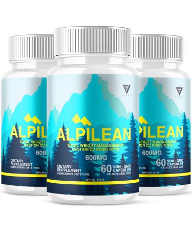 (3 Pack) Alpilean Capsules Alpilean Canada Advanced Healthy Keto Management and Multivitamin Supplement Suppl ment de soutien la gestion avanc e du r gime c tog ne sain Alpilean (180 Capsules)