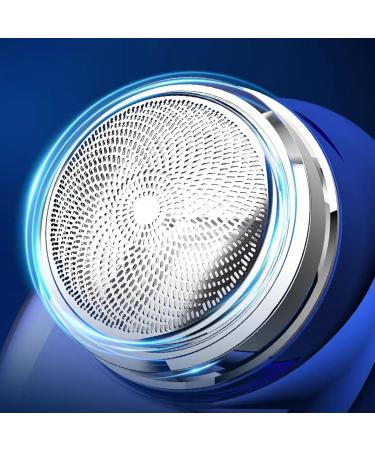 Professional USB Rechargeable Beard Trimmer - Stylish Barber Clipper for Comfortable Shaving Travel-Friendly (Gradient Blue - Buy Online on GoSupps.com