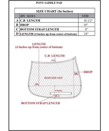 Meta Title: TuffRider Basic Pony Saddle Pad Hunter - Premium Quality and Durability - Buy Online on GoSupps.com